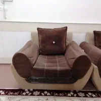 مبلمان ۹ نفره همراه با روکش پارچه ای