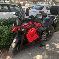 سوزوکی وی استروم Suzuki V- strom|موتورسیکلت|اصفهان, قلعه طبره|دیوار