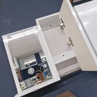 آینه باکس۴۰×۴۰حمام دستشوییpvcضدآب|لوازم سرویس بهداشتی|پردیس, فاز ۱|دیوار