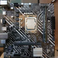 مادربردh610وcore i3 12100f|قطعات و لوازم جانبی رایانه|ملارد, |دیوار