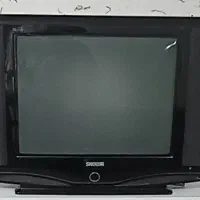 تلویزیون ۲۱ اینچ قدیمی به همراه گیرنده دیجیتال