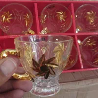فنجان سه گل طلایی پریما خورشیدی وارداتی چین EEE