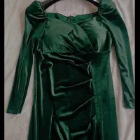 فروش فوری لباس مخمل یشمی|لباس|خرمدره, |دیوار