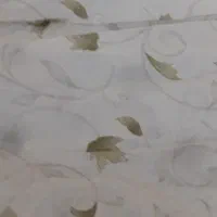 دو قواره پرده  گیپور و حریر