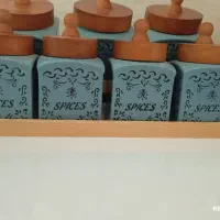 میز تلفن در حد نو و جا ادویه ای نو|میز تلفن|شیراز, گویم|دیوار