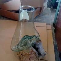 گلدان سنگی و شیشه ای|صنایع دستی و سایر لوازم تزئینی|کلات (خراسان), |دیوار