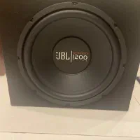 ساب jbl 1200 و امپلی فابر 2کانال اکوستیک mba 1000
