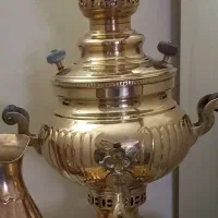 سماور زغالی برنجی