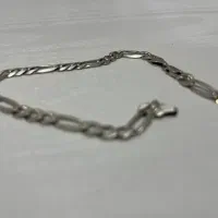 دستبند نقره فیگارو ایتالیایی|جواهرات|بندر انزلی, امامزاده|دیوار