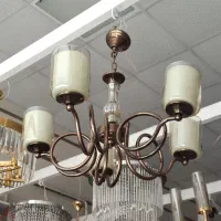 لوستر شاخه فر شکلاتی