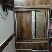 کمد سه تیکه و دراور آینه ای