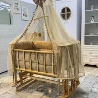 گهواره سنتی سیسمونی نوزاد تخت کنار مادر تولید مدلh
