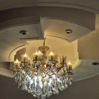 لوستر بزرگ بسیار زیبا|لوستر و چراغ آویز|کرج, اتحاد|دیوار