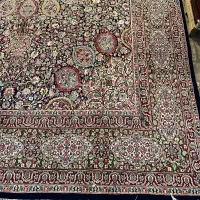 قالی کرمان سرمه‌ای رشید فرخی|فرش|تهران, دریان‌نو|دیوار