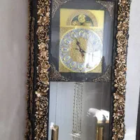 بوفه.ساعت .آینه شمعدان