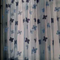 پرده حریر شیشه ای ( ترک )