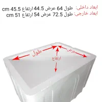 2 عدد یخدان یونولیتی..چوب‌پنبه بزرگ|ظروف نگهدارنده، پلاستیکی، یک‌بارمصرف|بندرعباس, |دیوار
