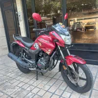 موتور150استارتی هیروهانگ مدارک کامل معاوضه با هندا