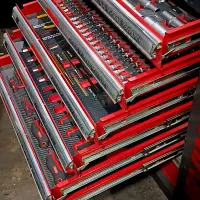 میز ابزار 387 پارچه آلمانی 7 کشو