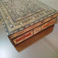 جعبه چوبی معرق ظریف|صنایع دستی و سایر لوازم تزئینی|تهران, ستارخان|دیوار