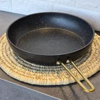 تابه تکدسته گرانیتی سایز 28 آلما برند KZP