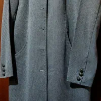 فروش مانتو شلوار اداری رنگ نخودی سایز۴۲