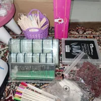 پک کامل وسایل کاشت ناخن|آرایشی، بهداشتی، درمانی|سقز, |دیوار