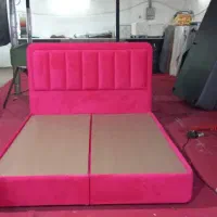 باکس جکدار دور ساده با تاج لمسه اقساطی ۶ ماهه|تخت و سرویس خواب|تهران, فردوس|دیوار