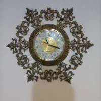 ساعت دبواری برنز