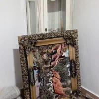 تابلو فرش و ساعت