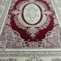 قالی 3در4 زرشکی