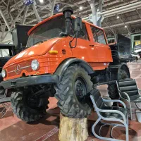 کامیونت بنز یونیماگ دو کابین دو دف