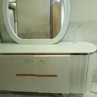 آینه کنسول سفید
