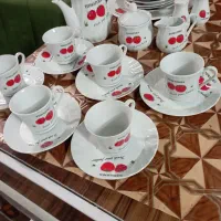 سرویس چای خوری ومیوه خوری و فلاکس چای|ظروف سرو و پذیرایی|شاهینشهر, فیض|دیوار