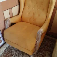 فروش مبل چستر هشت نفره در حد نو بعلت جابجایی|مبلمان خانگی و میز عسلی|فیروزآباد (فارس), |دیوار