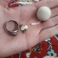 انگشتر و سنگ گبر ومهره