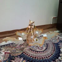 لوستر ۵ شاخه تمیز و سالم