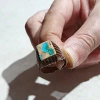 انگشتر و بشقاب تزیینی