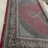 قالی ۱۲متری ریزماهی خوش نقشه خوش رنگ تمام نخ