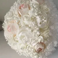 گل. ریسه. تاج. لباس عروس