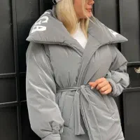 کاپشن سیلیکونی رنگ سفید سایز 38