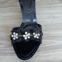 دمپایی مجلسی ورنی نگین دار ۵سانتی|کیف، کفش، کمربند|تبریز, |دیوار