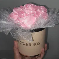 گل رز جاودان(روبان)|گل مصنوعی|رودبنه, |دیوار