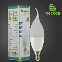 لامپ ۷ وات اشکی  لوستری ال ای دی سفید و زرد