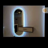 اینه قدی نوردار قدی بکلایت فروش نقد و اقساطی|آینه|مشهد, کشف|دیوار