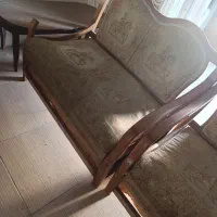 مبل تمام چوب راش|مبلمان خانگی و میز عسلی|خرم‌آباد, |دیوار