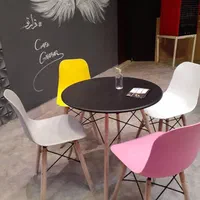 میزو صندلی گلاس پایه چوب ۵۵|میز و صندلی غذاخوری|سراوان, |دیوار