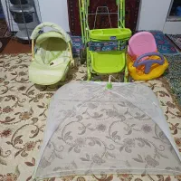 سیسمونی نوزاد ،کالسکه وکریروساک بچه وتاب|کالسکه و لوازم جانبی|کرمان, |دیوار