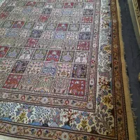 قالی نو دستبافت خشتی ۲در۲.۵۰خوشگل بارنگهای شاد|فرش|قم, زنبیل آباد|دیوار