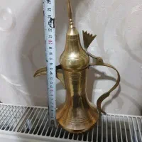 دله برنجی قهوه جوش برنزی کلکسیون ظروف آشپزخانه